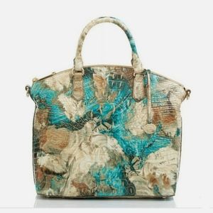 NWT BRAHMIN DESIGNER PURSE BAG HANDBAG Melbourne Rare Design Italian Leather